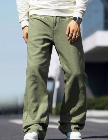 Pantaloni SHEIN, verde