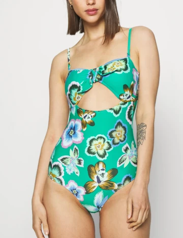 Costum de baie Aerie, verde Verde