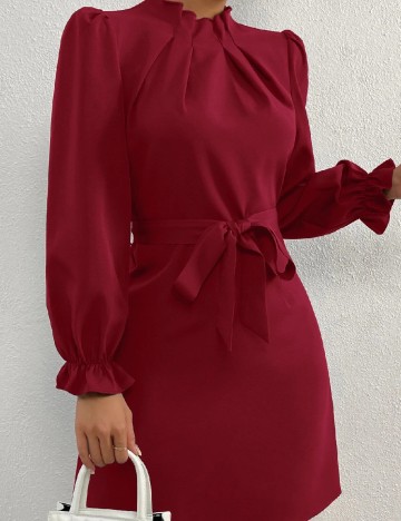 Rochie scurta SHEIN, visiniu