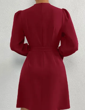 Rochie scurta SHEIN, visiniu Rosu