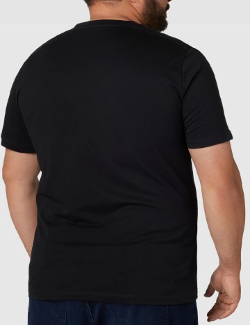 Tricou s.Oliver Plus Size Men, negru