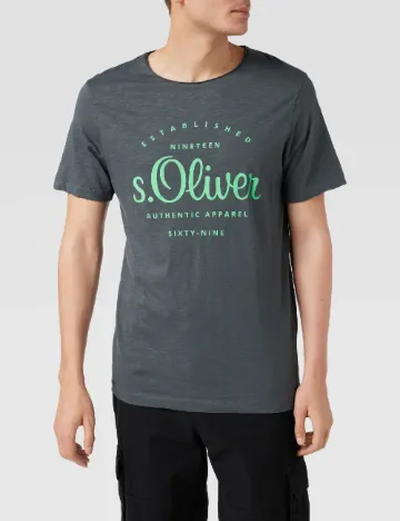 Tricou s.Oliver, gri Gri