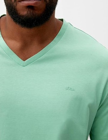 Tricou s.Oliver Plus Size Men, verde