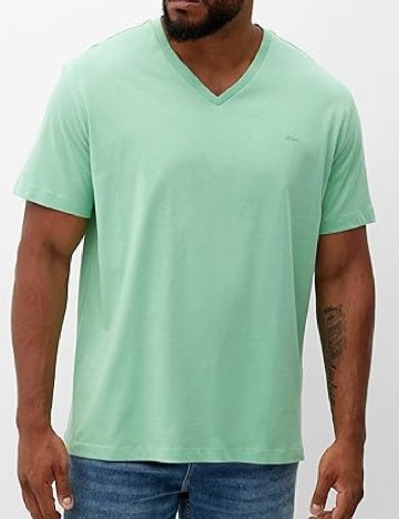 Tricou s.Oliver Plus Size Men, verde