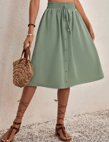 Fusta SHEIN, verde