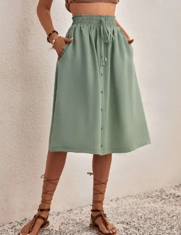 Fusta SHEIN, verde