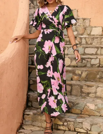 Rochie lunga Anany, negru Negru