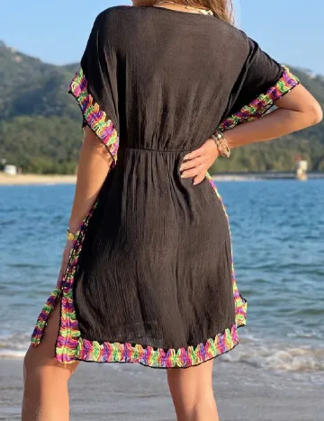 Rochie de plaja SHEIN, negru Negru