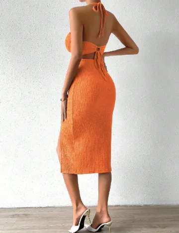 Rochie medie SHEIN, portocaliu Portocaliu