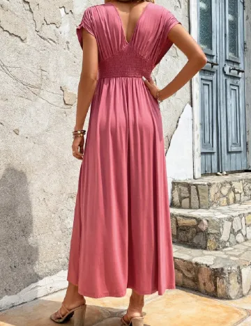 Rochie lunga Emery Rose, roz
