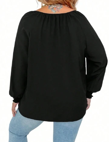 Bluza SHEIN CURVE, negru