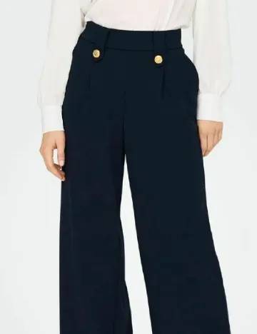 Pantaloni Only, bleumarin Albastru