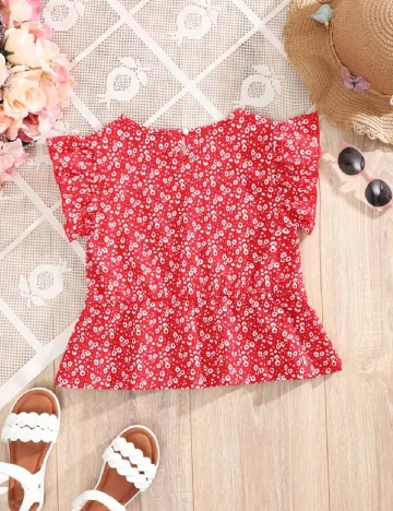 Bluza Shein Kids, rosu Rosu