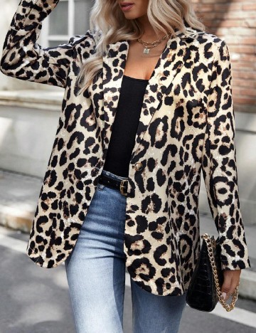 Sacou SHEIN, animal print