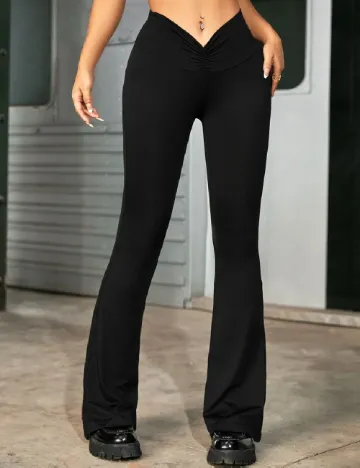 Pantaloni SHEIN, negru Negru