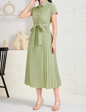 Rochie medie SHEIN, verde