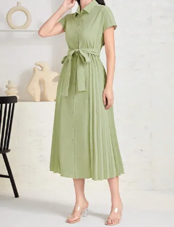 Rochie medie SHEIN, verde Verde