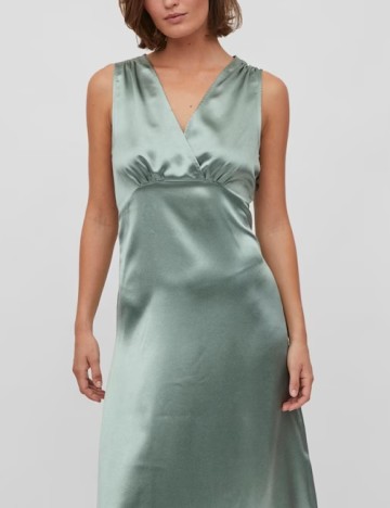 Rochie lunga Vila, verde