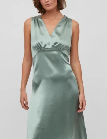 Rochie lunga Vila, verde Verde