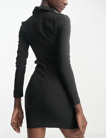 Rochie scurta Miss Selfridge, negru Negru