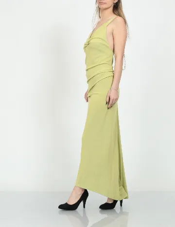 Rochie lunga D&M, verde Verde