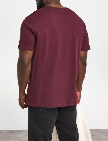 Tricou Jack&Jones Plus Size Men, visiniu Mov