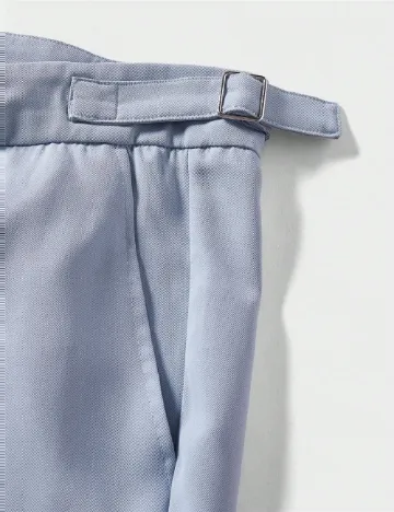 Pantaloni SHEIN, bleu Albastru