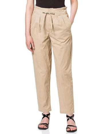 Pantaloni Vero Moda, maro deschis Maro