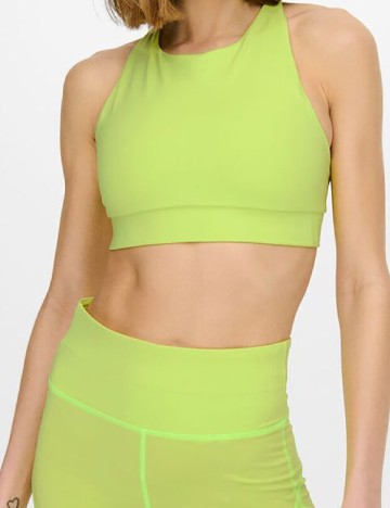 Bustiera sport Only, verde