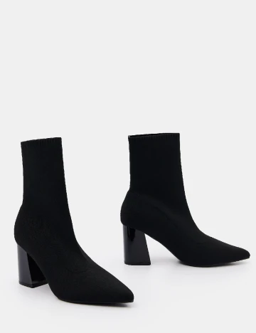 Botine Mohito, negru Negru