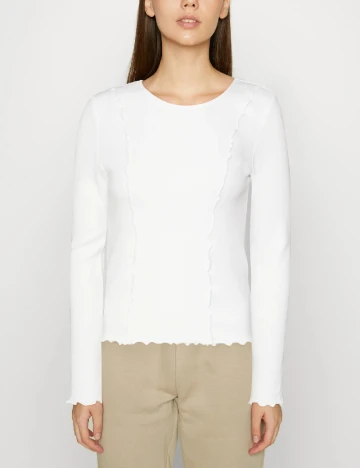 Bluza Vero Moda, alb Alb