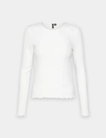 Bluza Vero Moda, alb Alb