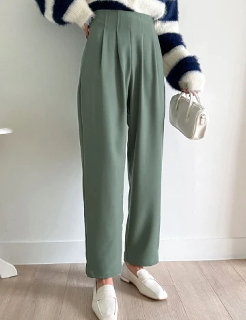 Pantaloni Dazy, verde Verde