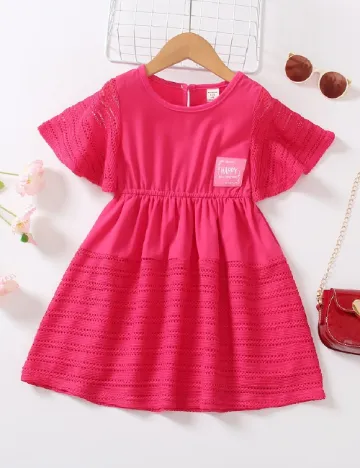 Rochie Shein Kids, roz Roz