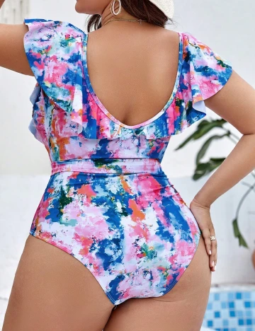 Costum de baie SHEIN CURVE, mix culori Mix culori