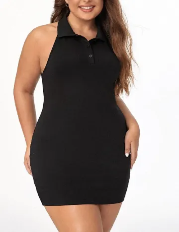 Rochie scurta SHEIN CURVE, negru Negru