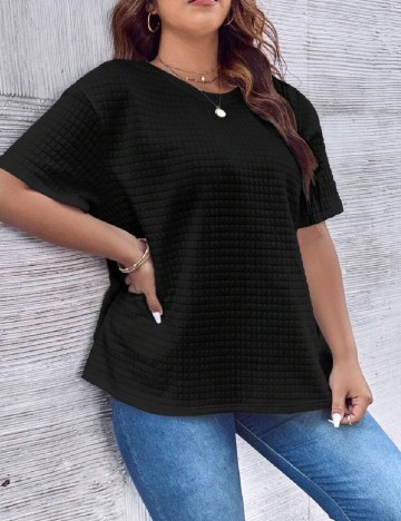 Bluza SHEIN CURVE, negru