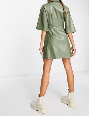 Rochie scurta ASOS, verde