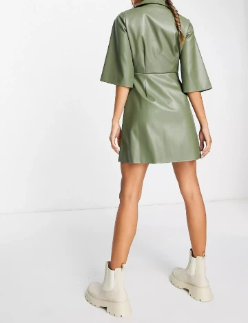 Rochie scurta ASOS, verde Verde