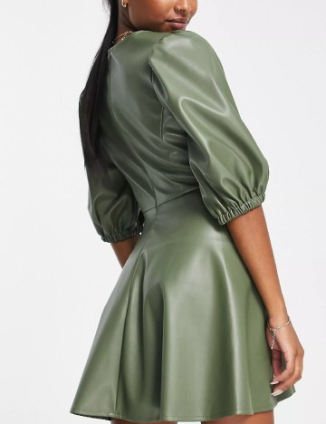 Rochie scurta ASOS, verde