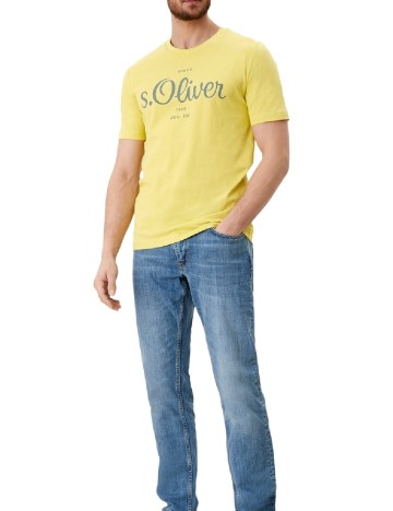 Tricou s.Oliver Plus Size Men, galben