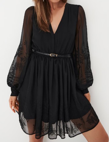 Rochie scurta Mohito, negru