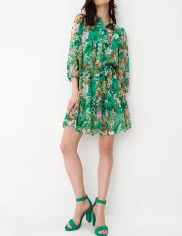 Rochie scurta Mohito, floral print Floral print