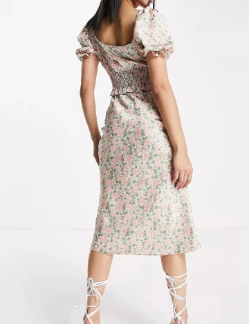 Fusta Miss Selfridge, floral Floral print