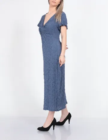 Rochie medie Object, bleumarin Albastru