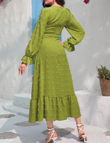 Rochie lunga SHEIN, verde