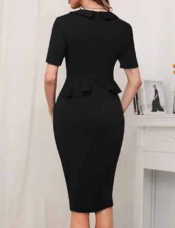 Rochie scurta Homeyee, negru Negru