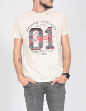 Tricou Milano Bulls, crem