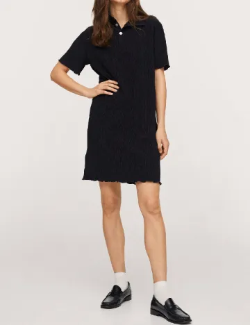 Rochie scurta Mango, negru Negru