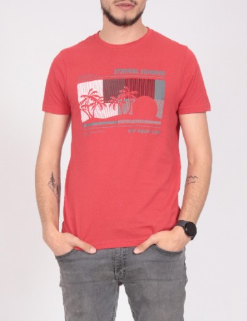 Tricou Milano Bulls, rosu